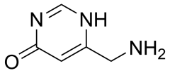 6-(aminomethyl)-1,4-dihydropyrimidin-4-one dihydrochloride