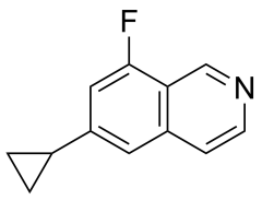 6-cyclopropyl-8-fluoroisoquinoline