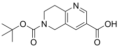 6-[(tert-butoxy)carbonyl]-5,6,7,8-tetrahydro-1,6-naphthyridine-3-carboxylic acid