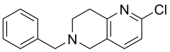 6-benzyl-2-chloro-5,6,7,8-tetrahydro-1,6-naphthyridine