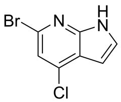 6-bromo-4-chloro-1H-pyrrolo[2,3-b]pyridine
