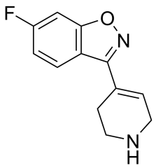 6-fluoro-3-(1,2,3,6-tetrahydro-4-pyridinyl)-1,2-benzisoxazole