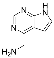 7H-pyrrolo[2,3-d]pyrimidin-4-ylmethanamine dihydrochloride