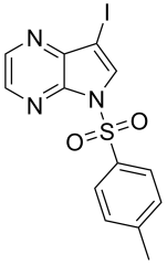 7-iodo-5-(4-methylbenzenesulfonyl)-5H-pyrrolo[2,3-b]pyrazine