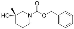 benzyl (3S)-3-hydroxy-3-methylpiperidine-1-carboxylate