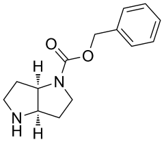 benzyl rel-(3aR,6aR)-octahydropyrrolo[3,2-b]pyrrole-1-carboxylate