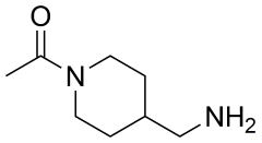 1-[4-(aminomethyl)piperidin-1-yl]ethan-1-one hemioxalate
