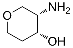 cis-3-amino-4-hydroxy-tetrahydropyran