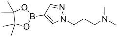 dimethyl({3-[4-(tetramethyl-1,3,2-dioxaborolan-2-yl)-1H-pyrazol-1-yl]propyl})amine