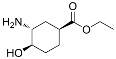 ethyl (1S,3R,4R)-3-amino-4-hydroxycyclohexane-1-carboxylate hydrochloride