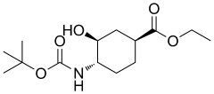 ethyl (1S,3S,4S)-4-{[(tert-butoxy)carbonyl]amino}-3-hydroxycyclohexane-1-carboxylate