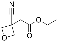 ethyl 2-(3-cyanooxetan-3-yl)acetate