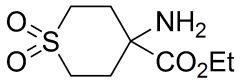 ethyl 4-amino-1,1-dioxothiane-4-carboxylate