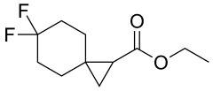 ethyl 6,6-difluorospiro[2.5]octane-1-carboxylate