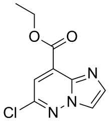 ethyl 6-chloroimidazo[1,2-b]pyridazine-8-carboxylate