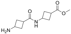 methyl 3-[(3-aminocyclobutanecarbonyl)amino]cyclobutanecarboxylate hydrochloride
