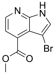 methyl 3-bromo-1H-pyrrolo[2,3-b]pyridine-4-carboxylate