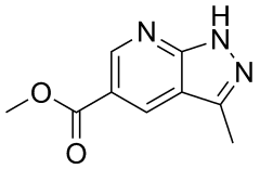 methyl 3-methyl-1H-pyrazolo[3,4-b]pyridine-5-carboxylate