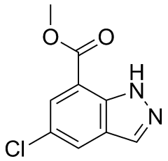 methyl 5-chloro-1H-indazole-7-carboxylate