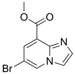methyl 6-bromoimidazo[1,2-a]pyridine-8-carboxylate