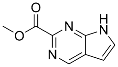 methyl 7H-pyrrolo[2,3-d]pyrimidine-2-carboxylate