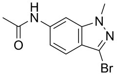 n-(3-bromo-1-methyl-1h-indazol-6-yl)acetamide