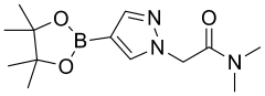 N,N-dimethyl-2-[4-(tetramethyl-1,3,2-dioxaborolan-2-yl)-1H-pyrazol-1-yl]acetamide