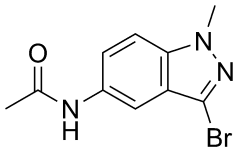 n-(3-bromo-1-methy-1h-indazol-5-yl)acetamide
