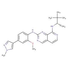 N8-[(2S)-3,3-dimethylbutan-2-yl]-N2-[2-methoxy-4-(1-methyl-1H-pyrazol-4-yl)phenyl]pyrido[3,4-d]pyrimidine-2,8-diamine