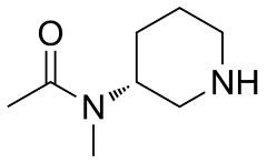N-methyl-N-[(3R)-piperidin-3-yl]acetamide hydrochloride