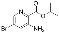 propan-2-yl 3-amino-5-bromopyridine-2-carboxylate