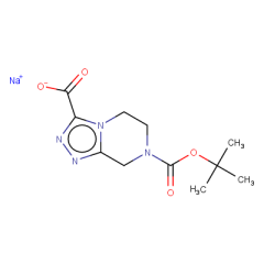 sodium 7-[(tert-butoxy)carbonyl]-5H,6H,7H,8H-[1,2,4]triazolo[4,3-a]pyrazine-3-carboxylate