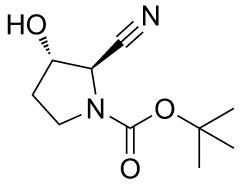 tertbutyl (2R,3S)2cyano3hydroxypyrrolidine1carboxylate