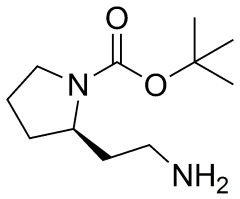 tert-butyl (2R)-2-(2-aminoethyl)pyrrolidine-1-carboxylate