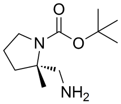 tert-butyl (2S)-2-(aminomethyl)-2-methylpyrrolidine-1-carboxylate