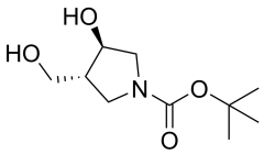 tert-butyl (3R,4R)-3-hydroxy-4-(hydroxymethyl)pyrrolidine-1-carboxylate