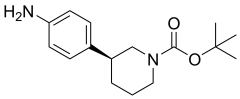 tert-butyl (3S)-3-(4-aminophenyl)piperidine-1-carboxylate