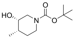 tert-butyl (3S,4S)-rel-3-hydroxy-4-methylpiperidine-1-carboxylate