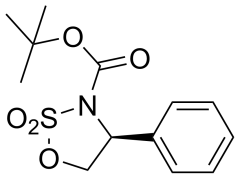 tert-butyl (4S)-2,2-dioxo-4-phenyl-1,2,3-oxathiazolidine-3-carboxylate