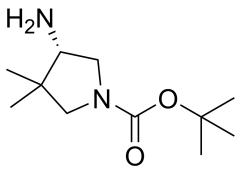 tert-butyl (4S)-4-amino-3,3-dimethylpyrrolidine-1-carboxylate