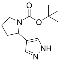 tert-butyl 2-(1H-pyrazol-4-yl)pyrrolidine-1-carboxylate