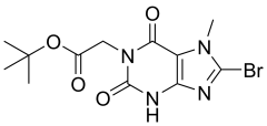 tert-butyl 2-(8-bromo-7-methyl-2,6-dioxo-2,3,6,7-tetrahydro-1H-purin-1-yl)acetate