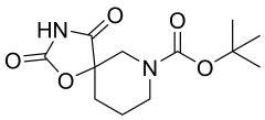 tert-butyl 2,4-dioxo-1-oxa-3,7-diazaspiro[4.5]decane-7-carboxylate