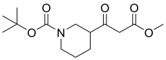 tert-butyl 3-(3-methoxy-3-oxopropanoyl)piperidine-1-carboxylate