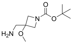 tert-butyl 3-(aminomethyl)-3-methoxyazetidine-1-carboxylate