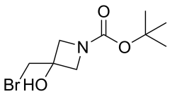 tert-butyl 3-(bromomethyl)-3-hydroxyazetidine-1-carboxylate