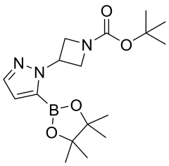 tert-butyl 3-[5-(tetramethyl-1,3,2-dioxaborolan-2-yl)-1H-pyrazol-1-yl]azetidine-1-carboxylate