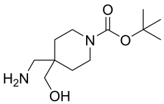tert-butyl 4-(aminomethyl)-4-(hydroxymethyl)piperidine-1-carboxylate
