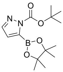 tert-butyl 5-(tetramethyl-1,3,2-dioxaborolan-2-yl)-1H-pyrazole-1-carboxylate