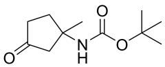 tert-butyl N-(1-methyl-3-oxocyclopentyl)carbamate